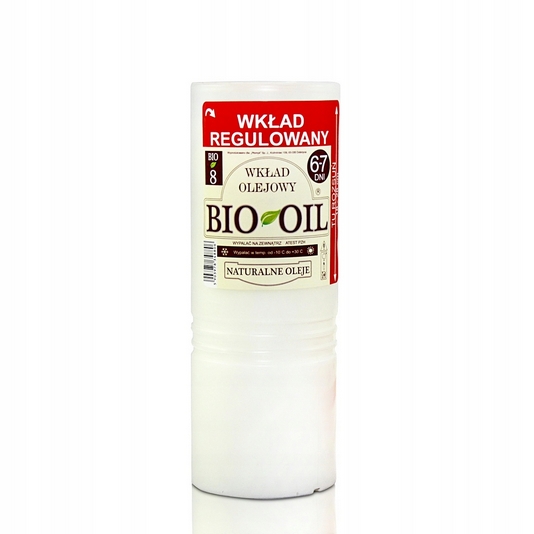 Teleskopický olejový vklad PŁOMYK BIO OIL 8, 20 ks v balení